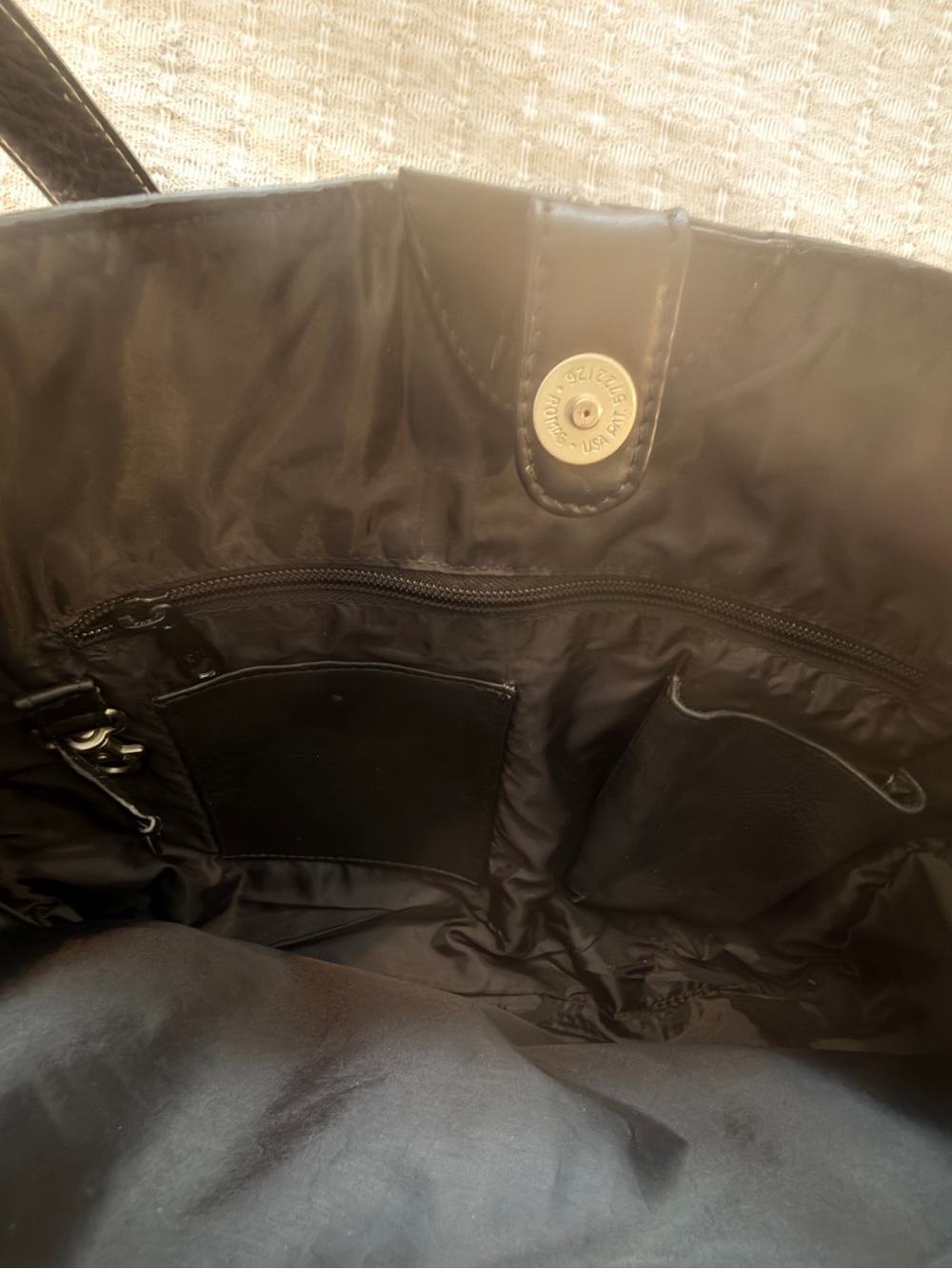Latico Structured Shoulder Tote – Genuine Leather - Picture 10 of 10